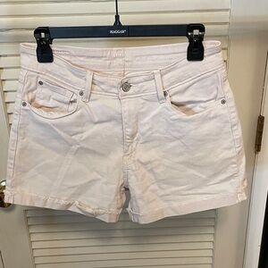 Signature by Levi Strauss Women's Pink Cream Jean Shorts